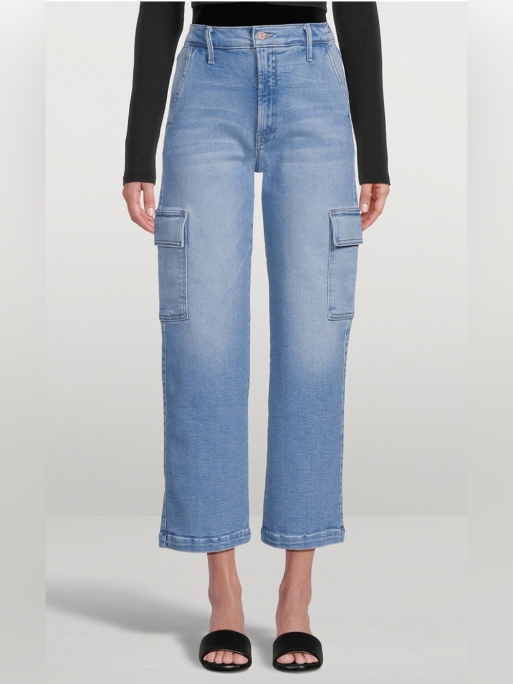 MOTHER The Rambler Cargo Straight Jeans